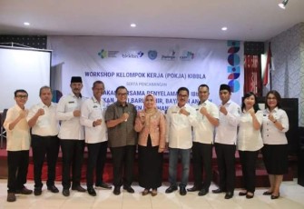 Penandatanganan komitmen bersama Zero Toleransi di Aula Hotel Platinum Rantauprapat Selasa 22 Juni 2022.
