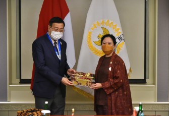Puan Maharani saat Bertemu Ketua Parlemen Timor-Leste