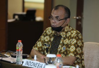 Direktur Kerja Sama Deputi Bidang Hukum dan Kerja Sama BNN RI, Drs. Achmad Djatmiko, MA 