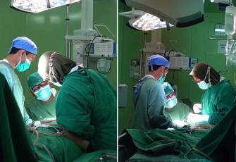 Tim Dokter GERAK BS Sukses Operasi ke-2 Bayi Hydrocephalus Korban Gempa Cianjur