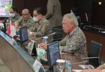 Menteri Basuki dalam Pertemuan Bilateral dengan Finlandia, Rabu (23/11/2022). 