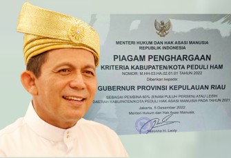 Gubernur Kepulauan Riau H. Ansar Ahmad