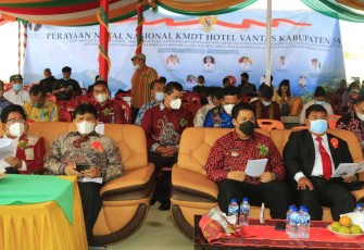  Perayaan Natal Nasional Komite Masyarakat Danau Danau Toba (KMDT) di Hotel Vantas Samosir