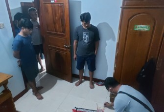 RH, pemuda asal Kota Kendal yang diduga sebagai pengedar pil koplo. 
