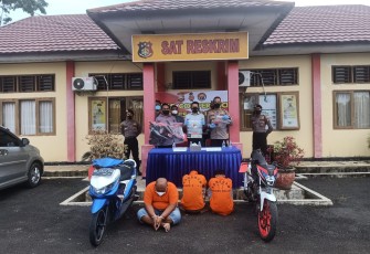 Tiga pelaku curanmor asal Kabupaten Seluma