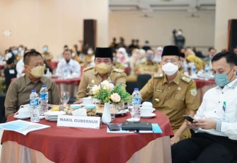 Forum Konsultasi Publik Rancangan Awal RKPD Provinsi Bengkulu Tahun 2023, bersama Wagub Bengkulu