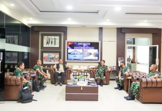  Kunjungan Asisten Khusus II Menhan