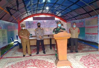 Konferensi pers pasca gempa Malampah