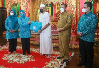 Kunjungan Gubernur sekaligus peresmian pulau Penyengat sebagai Pulau digital, Senin (7/3/2022)