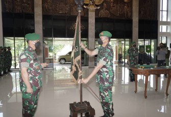 Pangdam Pimpin Sertijab Danrem 163/WSA