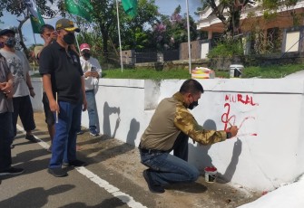 Lomba Mural Art di Kampung Pancasila