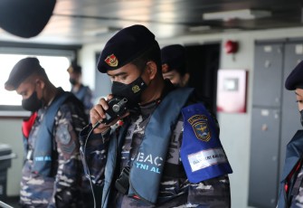 Uji Kesiapan dan Kesiapsiagaan Prajurit, KRI BAC-593 Laksanakan Glagaspur Tingkat 2