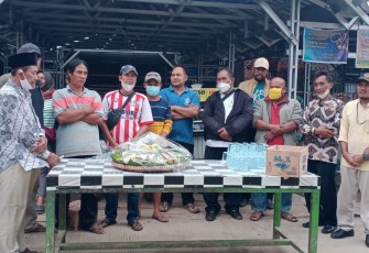 Paguyuban pasar Weleri relokasi saat tasyakuran