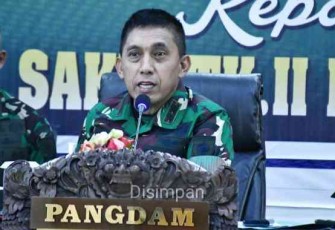 Berikan Motivasi Kepada Nakes, Ini yang disampaikan Pangdam Hasanuddin