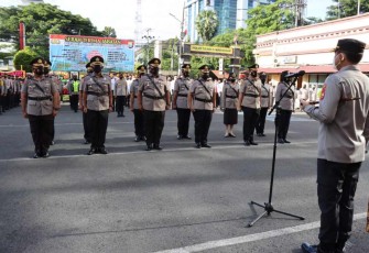 Sertijab PJU dan Kapolsek Jajaran Polrestabes Makassar