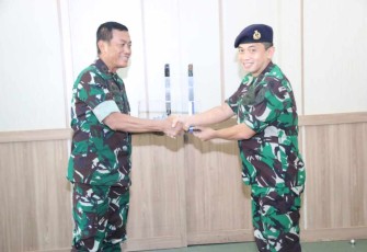 Jalin Sinergitas, Komandan Lanal Palembang Kunjungi Kodam II dan Lanud SMH
