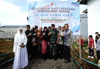 Pembangunan Gedung SMP Islam Modern Al-Falah Kabupaten Bone
