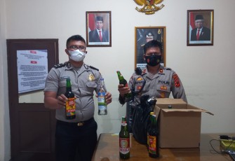 Operasi Pekat Jelang Ramadhan, Polisi Sita Puluhan Miras 