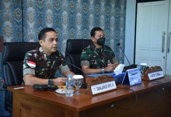 Entry Briefing Tim Itjenau Dalam Rangka Audit Kinerja di Lanud Supadio