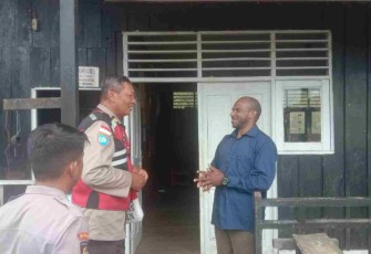 Jalin Silaturahmi Tokoh Agama Kampung Okpol, Ini Penyampaian Satgas Binmas