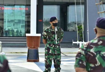 Aslog Pangkoarmada III Ingatkan Prajurit Untuk Menjaga dan Merawat Lingkungan Perumahan Dinas maupun Kantor 