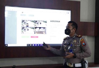 Polres Blitar Kota Siap Berlakukan Tilang Elektronik Awal Mei 2022