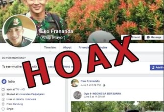 Dispenad Kembali Tegaskan Akun FB Eko Frananda Berlatar Belakang Prajurit TNI AD Adalah Akun Palsu