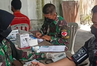 Lindungi Warga, Kodim 1015/Sampit Gelar Vaksinasi Massal Covid-19