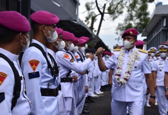 Upacara Sertijab Danlantamal VIII Manado
