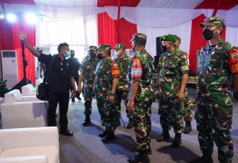 Pangdam I/BB Cek Kesiapan Prajurit PAM Wakil Presiden RI