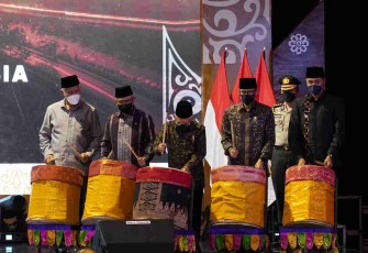 Wapres RI Resmikan Gerakan Nasional Bangga Buatan Indonesia