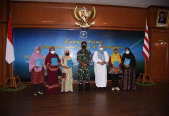 Ambil Hikmah di Bulan Suci, Kolinlamil Santuni Anak Yatim dan Warakawuri