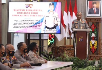 Wujudkan Polri Presisi, Kapolda Kalteng Buka Rakernis Fungsi Sabhara Tahun 2022