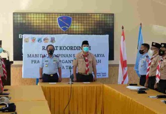 Rakor Majelis Pembimbing dan Pimpinan Saka Dirgantara Kwarda Jatim