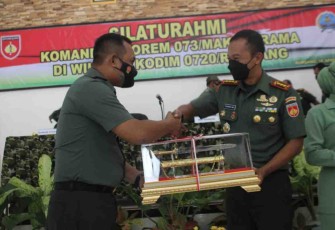 Danrem 073/Makutarama Silaturahmi di Wilayah Kodim 0720/Rembang