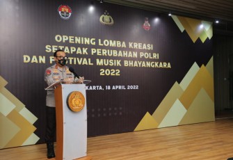 Lomba Kreasi Setapak Perubahan dan Festival Musik Bhayangkara
