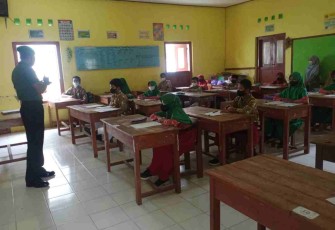 Materi  Wasbang Ke Pelajar di Wilayah Kec Gerih