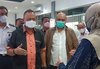 Komisi D DPRD Jatim saat Sidak ke Stasiun Pasar Turi