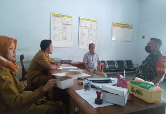 Jalin silaturahmi bersama perangkat desa Simo. Kamis (28/4/2022)