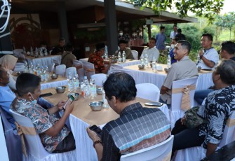 Kapolres Bengkulu Utara Buka Bersama Awak Media