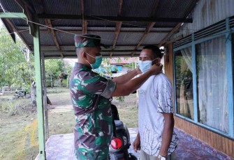 Pastikan protokol kesehatan dengan disiplin gunakan masker. Rabu (11/05/2022)