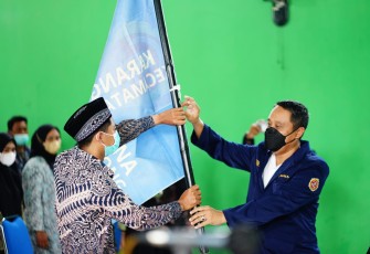Wabup Safin melantik Karang Taruna Desa Sitiluhur