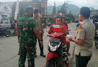 Gencarkan operasi yustisi warga patuhi protokol kesehatan. Senin (16/05/2022)
