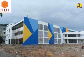 Pasar Sibolga Nauli siap beroperasi bulan Juni 2022. Selasa (17/05/2022)