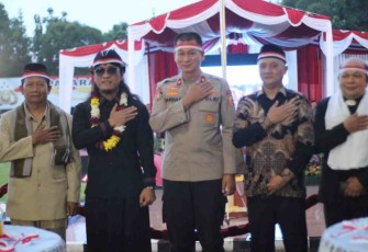 Kasetukpa Lemdiklat Polri foto bersama saat doa bersama lintas agama.