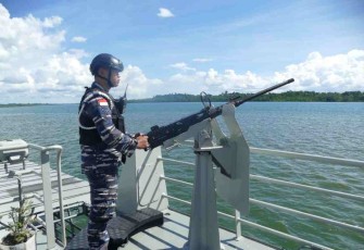 Prajurit KRI Tatihu-853 latihan uji terampil glagaspur 