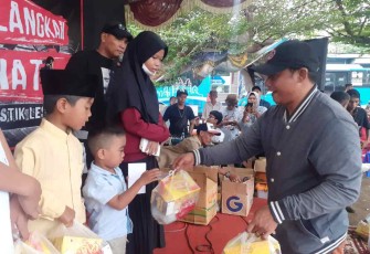 Halalbihalal dan santuni anak yatim meriahkan HUT ke 23 KPJ Rambutan 