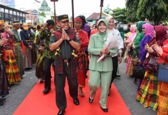 Pangdam Hasanuddin saat kunjungan kerja ke Kodim 1415/Selayar 