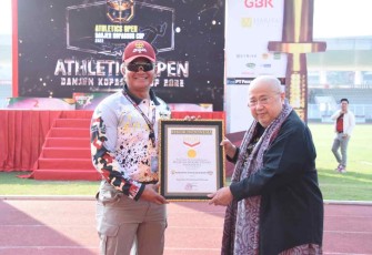 Ekor Muri ajang Athletics Open Danjen Kopassus Road Run 10 K