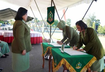 Sertijab 3 pengurus persit Kodam XVIII/Kasuari